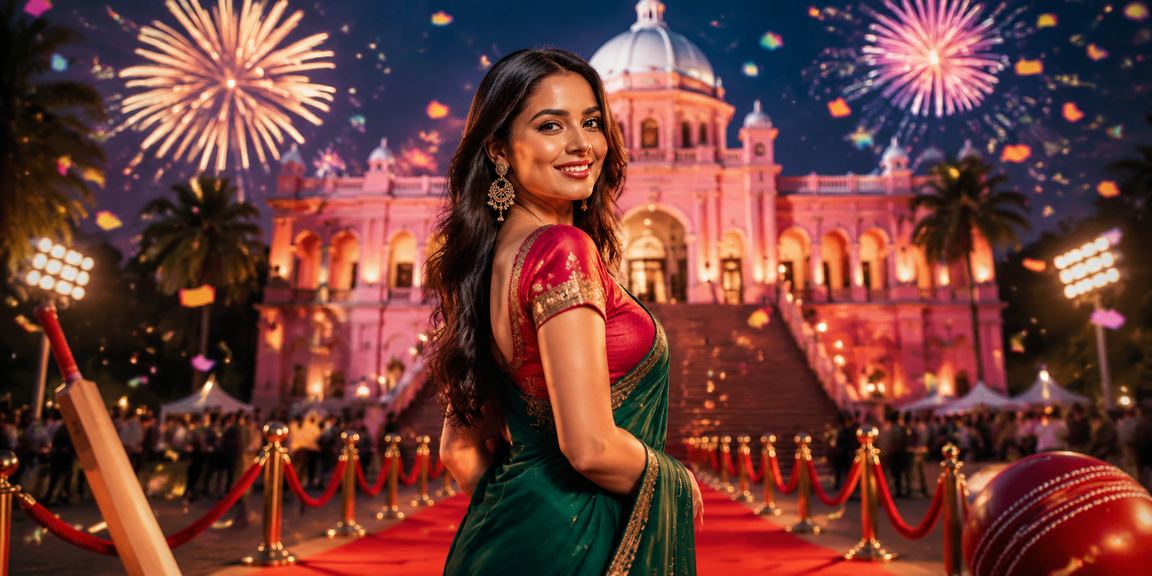 ঢাকায় ক্রিকেট বেটিং প্রোমোশন উপভোগ করছেন বাংলাদেশি মডেল