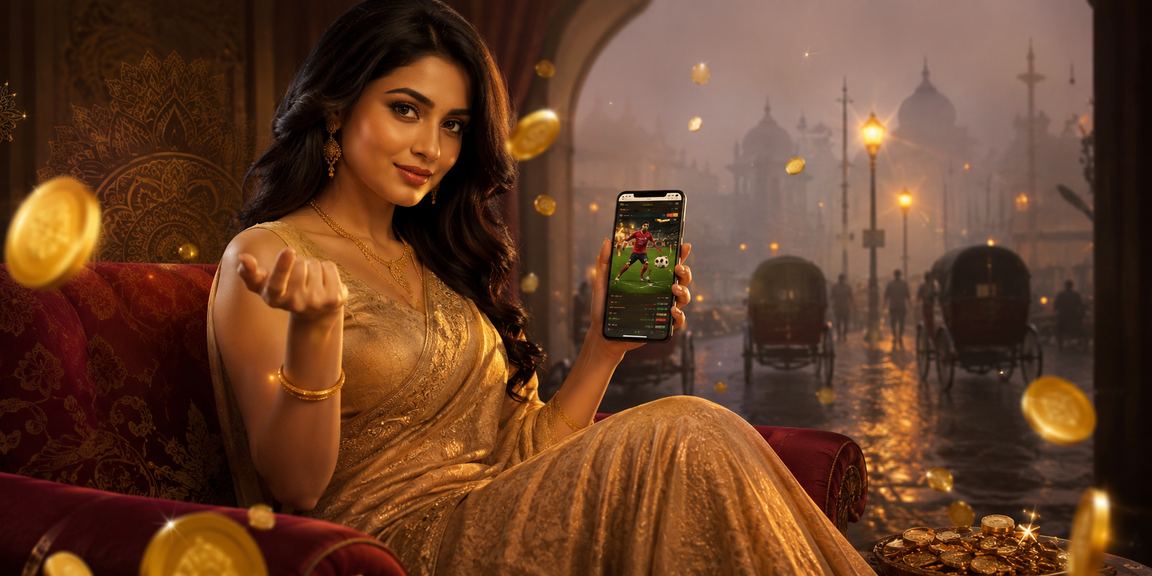 A Bangladeshi model from Rangpur enjoying Sports Betting
